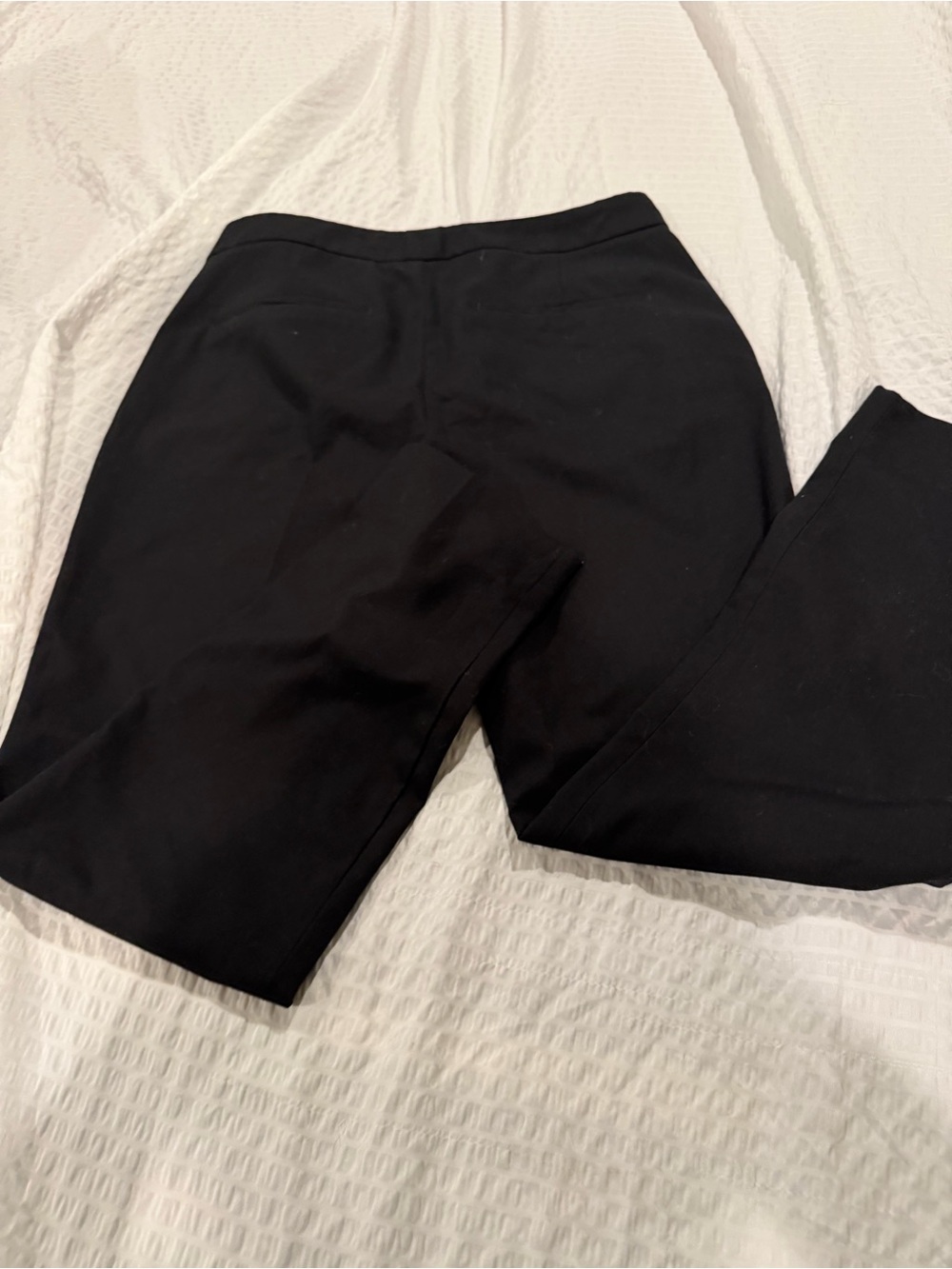 Zara Black womens dress pants Minimal Tailored Style